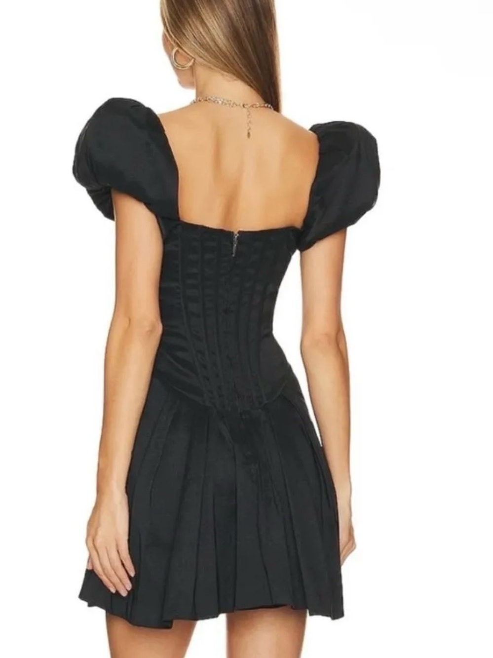 NWOT LPA Revolve Claudette Mini Dress In Black Size XS Retail $248 - Picture 3 of 5